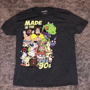 “Made in the 90s” Nickelodeon cartoon tee